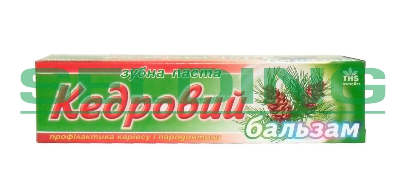 Zobu pasta THS Kedrovij Balzam, 50ml