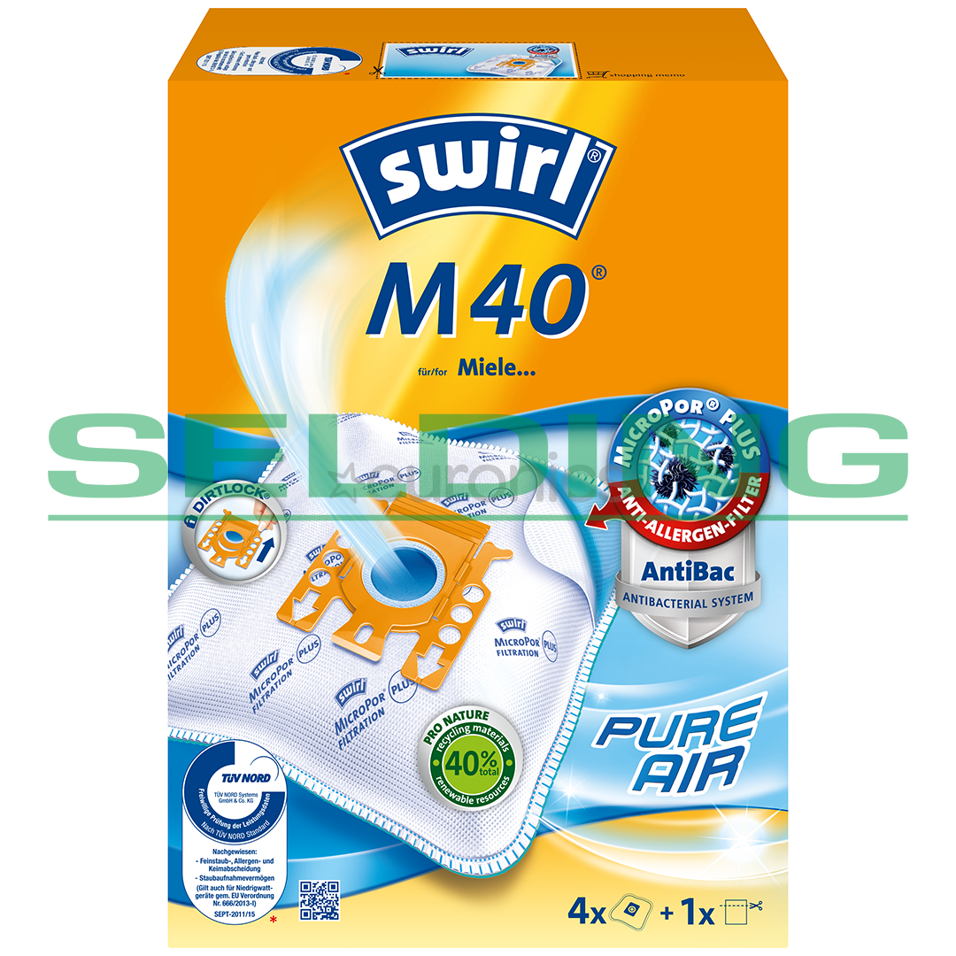 Maisi SWIRL putekļu sūcējiem Miele G/N