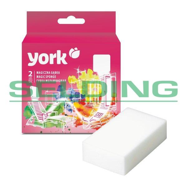 Sūklis melamīna York, 12x6.5cm, 2gab
