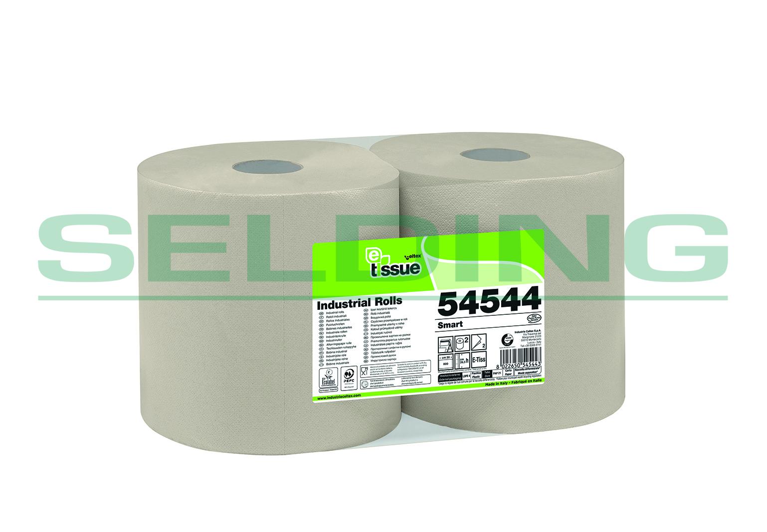 Industriālais papīrs CELTEX E-Tissue Smart, 2-kārt