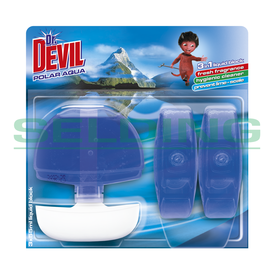 WC bloks želeja Dr. DEVIL Polar