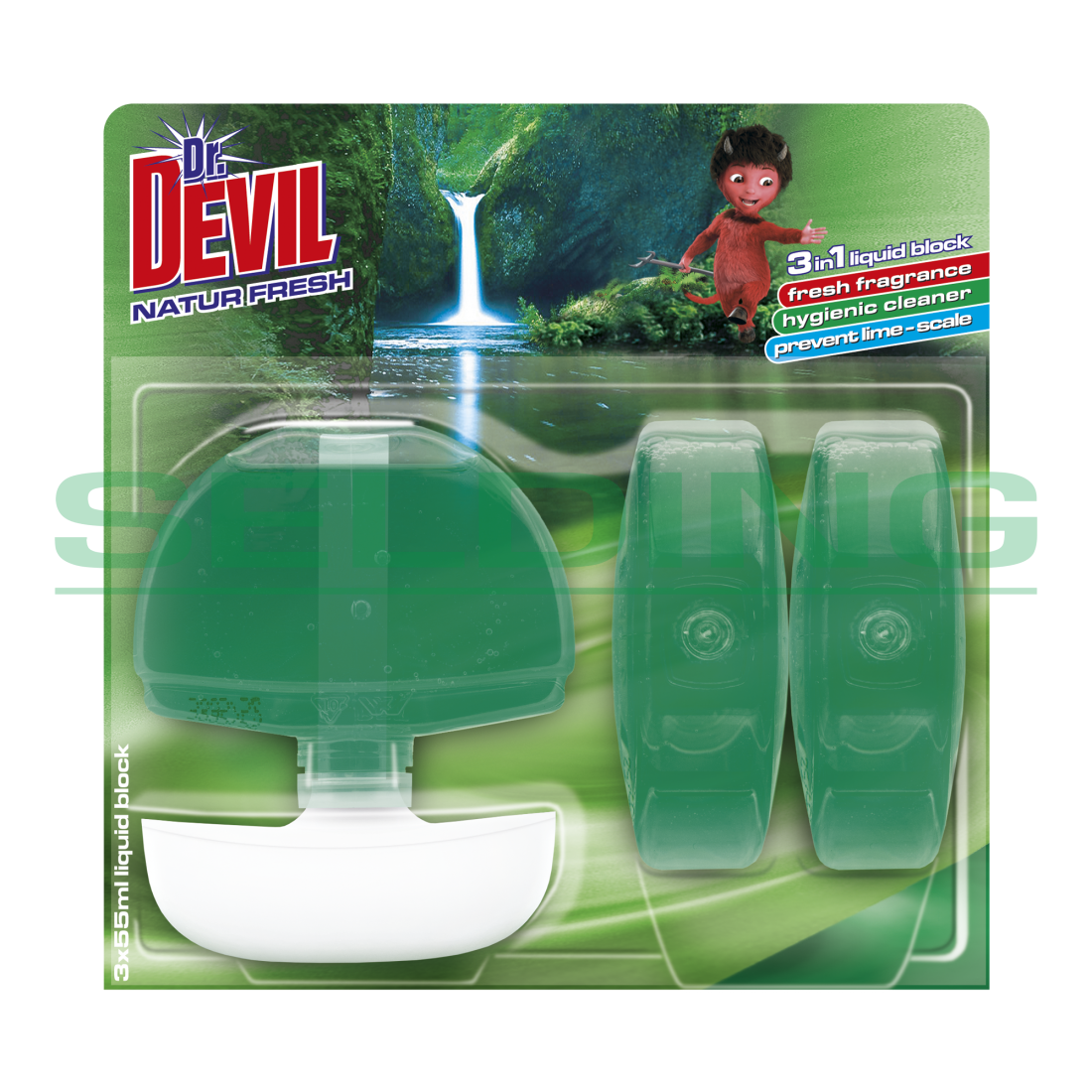 WC bloks želeja Dr. DEVIL Natur