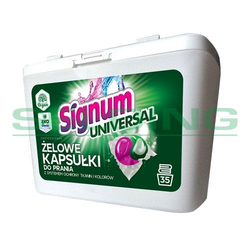 Veļas mazgāšanas kapsulas Signum Universal, 35gab