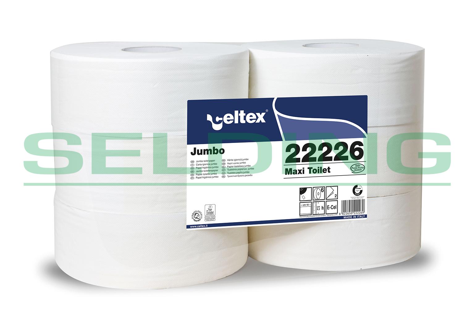 Tualetes papīrs Celtex Jumbo MAXI 360