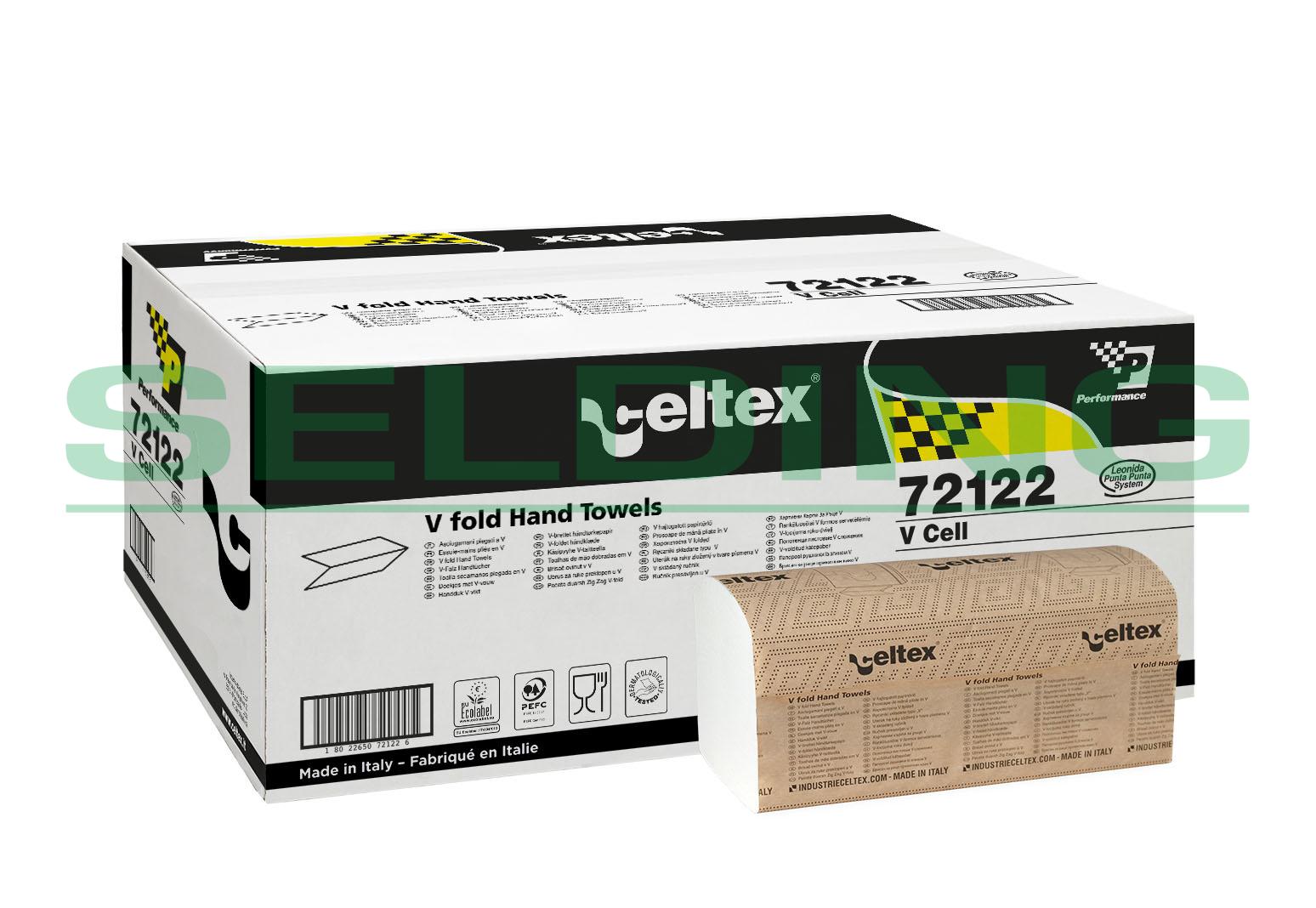 Roku salvetes CELTEX V Cell 25x21cm